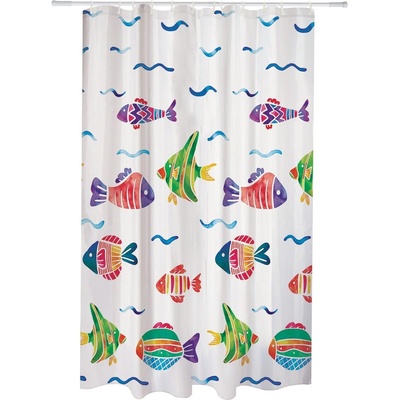 MSV Завеса за душ 180x200 cm Poissons - MSV (149207)