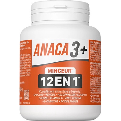 Anaca3 Анака3+ Формула за оптимално телесно тегло 12 в 1, 120 капсули | Anaca3 (336300 NTRV)