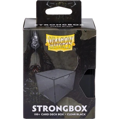 Arcane Tinmen Dragon Shield Strongbox - Black Krabička
