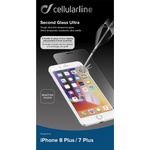 Cellularline Стъклен протекторCellular Line за iPhone 7 plus / 8 plus - Прозрачен