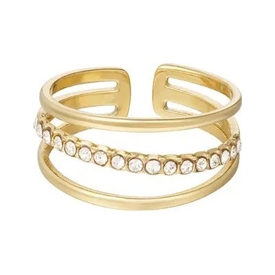 Ornamenti Pozlacený prstýnek Kita gold OOR350021