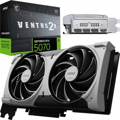 MSI GeForce RTX 5070 12G VENTUS 2X OC – Zboží Živě