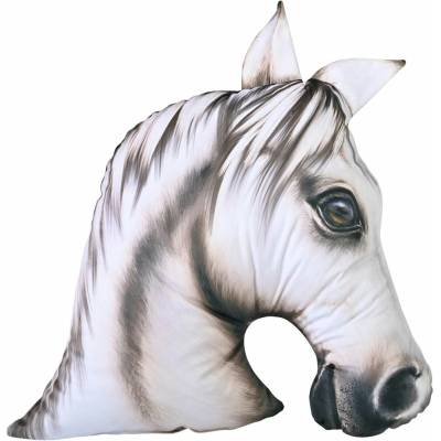 Impar 3D polštář Koněpůlka bílá (3D-POLSTAR-KONEPULKA-BILA)