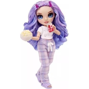 MGA Entertainment Кукла Rainbow High Jr в пижама - Виолетка (503705EUC)