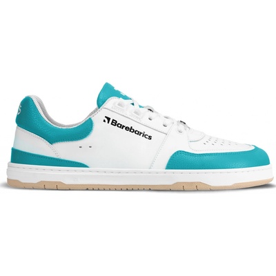 Barebarics Wave White & Dark Turquoise