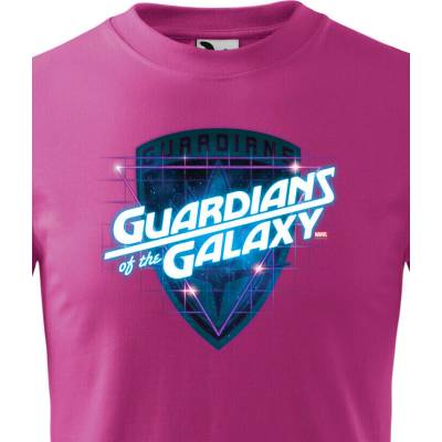 Dětské tričko Guardians of the Galaxy Purpurová Velikost Canvas Bezvatriko.cz 2338