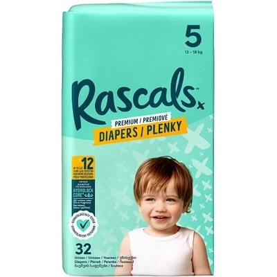 Rascals Prémiové 5 13 - 18 kg 32 ks