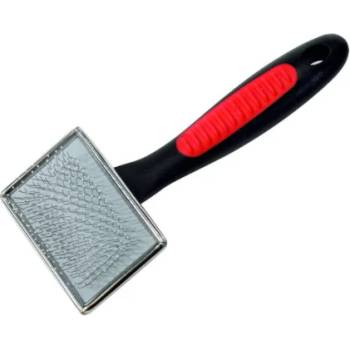 Camon Slicker brushes with steel pins M - четка за финно разресване на кучета 8, 5x4, 5 см