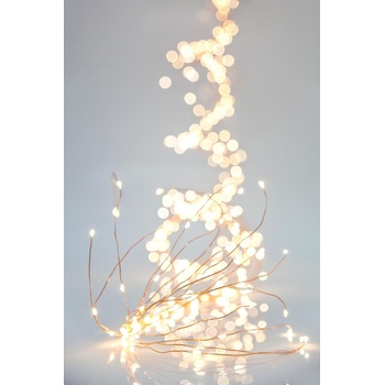 Eurolamp sa Коледни лампички тип мрежа за елха 400 led с топла бяла светлина 9946