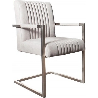 Ainnde Big Aston s područkami kamenná šedá mikrovlákno 2 ks