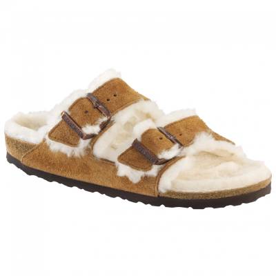 Сандали Birkenstock Arizona VL Sheepskin Slippers - Mink - размер 42 (026-0281-0118)