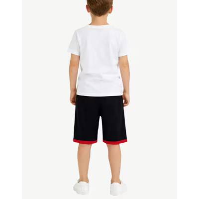 Chicco Boys Shorts And Tee Set White/Black