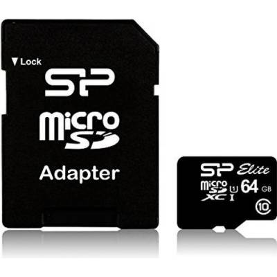 Silicon Power microSDXC UHS-I 64GB SP064GBSTXBU1V10SP-549593