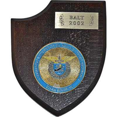 Vojenská darovací plaketa BALT 2002