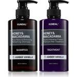 KUNDAL Honey & Macadamia Amber Vanilla комплект за суха и увредена коса