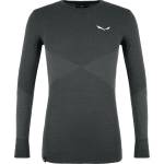 Salewa Мъжко мериносово термобельо Salewa Zebru Responsive L/S Tee Merino base layer - Onyx (015-1163-0513)