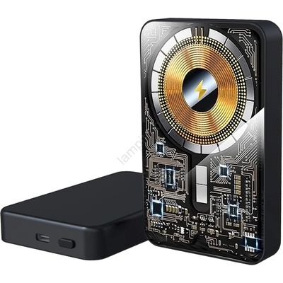 PATONA - Power Bank 10000mAh Li-Pol-PD20W MagSafe USB-C и Qi зареждане (IM1245)