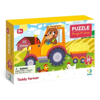 dodo Пъзел Dodo Workplaces Teddy Farmer, 30 части, Над 3 години (DOP300371) (DOP300371)