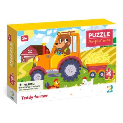 dodo Пъзел Dodo Workplaces Teddy Farmer, 30 части, Над 3 години (DOP300371)