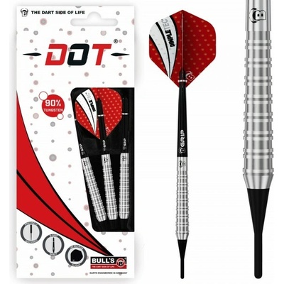 Bull's Dot D3 šipky soft 18g 18398