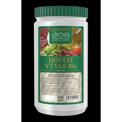 Vera Gurmet Hovězí vývar BG méně soli 1,6 kg