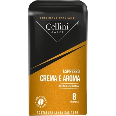 Cellini Espresso Crema e Aroma 80% Arabica mletá káva 250 g