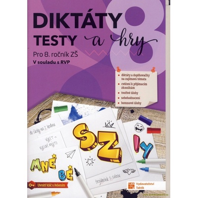 Diktáty, testy a hry pro 8. ročník ZŠ