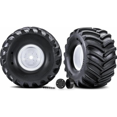 TRAXXAS Traxxas kolo disk bílý pneu Terra Groove pár