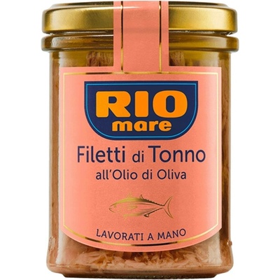 Rio Mare Filetti di Tonno tuňákové filety v olivovém oleji 180 g