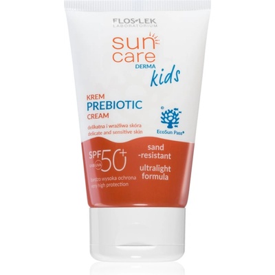 FlosLek Laboratorium Sun Care Derma Kids защитен крем за деца с пробиотик SPF 50+ 50ml