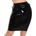 LateX Latex Knee-length Skirt 2901382 Black XL