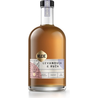 Vlčie Sirupy Levanduľa Ruža 0,5 l