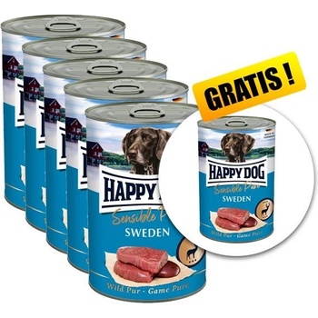 Happy Dog Wild Pur Sweden divina 6 x 400 g