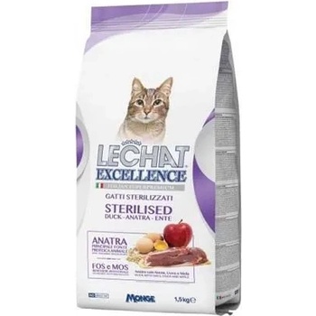 MONGE LECHAT EXCELLENCE STERILIZED kačacie 1,5 kg
