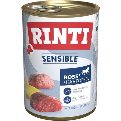 Rinti Sensible Adult konské kuracia pečeň a zemiaky 6 x 400 g