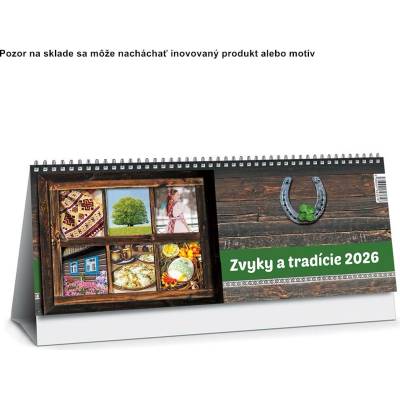 Zvyky a tradície stolový 2026
