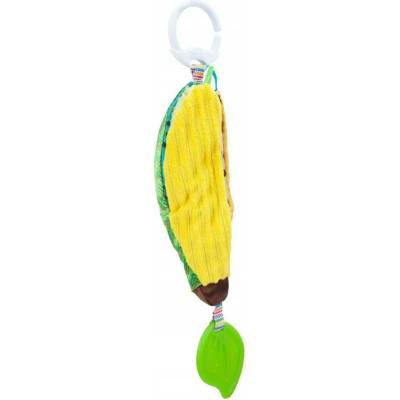 Lamaze Kousátko plast textil žluté