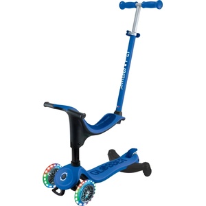 Globber Тротинетка 4 в 1 Globber - Go Up Sporty Lights 360°, синя (456-600) - baby Тротинетка, скутер