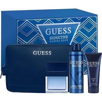 GUESS Seductive Blue подаръчен комплект с тоалетна вода 100мл и дезодорант 226мл за мъже 100 мл
