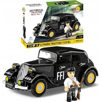 Cobi 2266 1938 Citroën Traction 11CV, 1:35, 236 k, 1 f