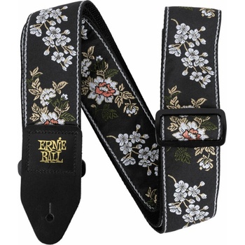 Image 1 of Ernie Ball Classic Jacquard White Blossom Колан за китара (P05362)