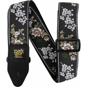 Ernie Ball Classic Jacquard White Blossom Колан за китара (P05362)