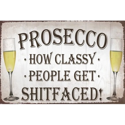 Ceduľa Prosecco