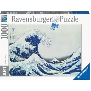 Ravensburger - Puzzle The Great Wave off Kanagawa 1000 - 1 000 piese