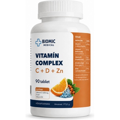 Biomic Medical Vitamín complex 1x90 tabliet