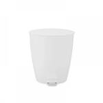 blomus Кош за отпадъци ava - цвят бял - 3 л (blomus 67414)