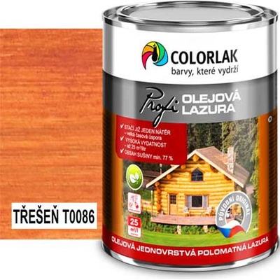 Colorlak Profi olejová lazura O 1020 2,5 l třešeň