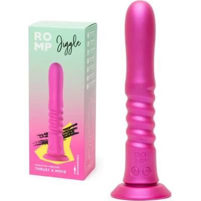 Вибратор с автоматично тласкащо движение 22см. - Romp Jiggle (D-245860)