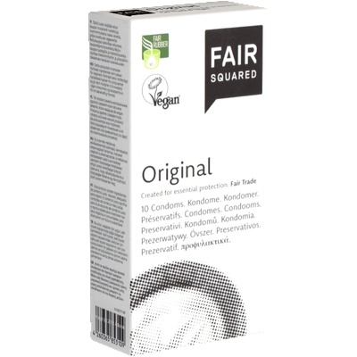 Fair Squared Single: Original, 10 Fair Trade condoms