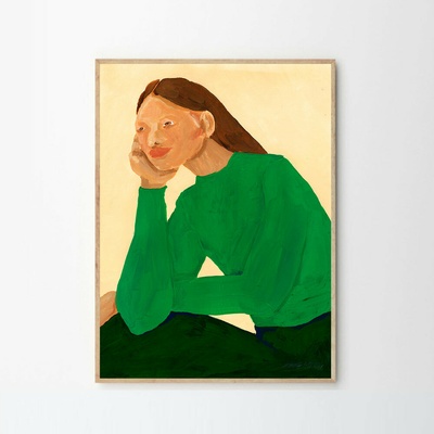 Moikka Plagát Green Guise by Hanna Peterson 70x100